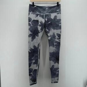 Lululemon‎ Wunder Under Womens 8 Luon Floral Platoon Silver Spoon/Grey W5D94S
